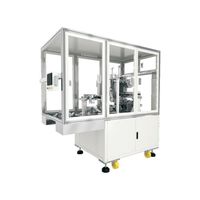 U type sticking film machine
