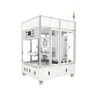 Final sealing machine for large and long batteries