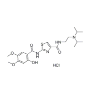 N-{2-[bis(1-methylethyl)amino]ethyl}-2-[(2-hydroxy-4,5-dimethoxybenzoyl)amino]-,hydrochloride,hydrate (1:1:3)