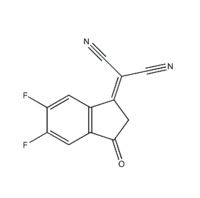 2-(5,6-Difluoro-3-oxo-2,3-dihydro-1H-inden-1-ylidene)malononitrile