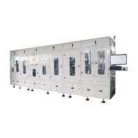 Turntable electrolyte filling machine for blue tooth battery